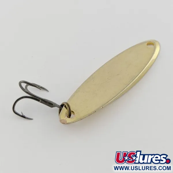 Vintage  Acme Kastmaster, 1/4oz gold fishing spoon #24185