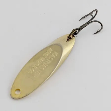 Vintage Acme Kastmaster, 1/4oz gold fishing spoon #24185