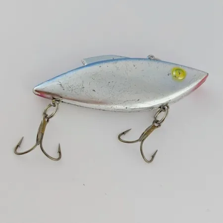 Vintage Bill Lewis Rat-L-Trap, 1/2oz Nickel Blue Back fishing lure #24188