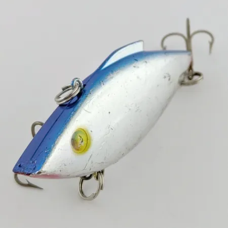 Vintage Bill Lewis Rat-L-Trap, 1/2oz Nickel Blue Back fishing lure #24188