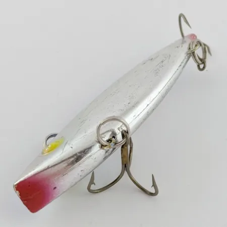 Vintage Bill Lewis Rat-L-Trap, 1/2oz Nickel Blue Back fishing lure #24188