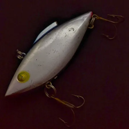 Vintage Bill Lewis Rat-L-Trap, 1/2oz Nickel Blue Back fishing lure #24188