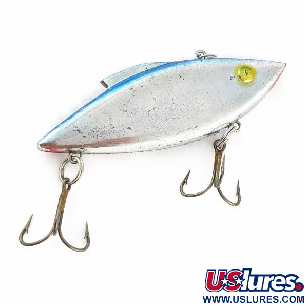 Vintage   Bill Lewis Rat-L-Trap, 1/2oz Nickel Blue Back fishing lure #24188