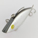 Vintage   Bill Lewis Rat-L-Trap, 1/2oz RT 25 Nickel Black Back fishing lure #24189