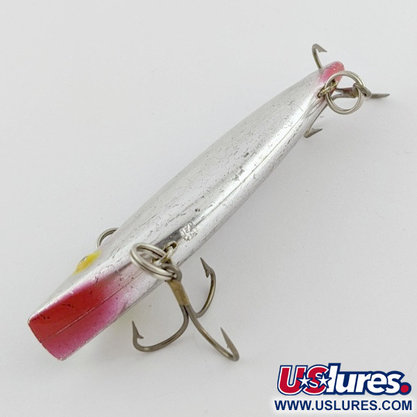Vintage   Bill Lewis Rat-L-Trap, 1/2oz RT 25 Nickel Black Back fishing lure #24189