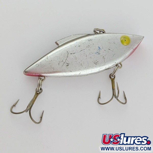 Vintage   Bill Lewis Rat-L-Trap, 1/2oz RT 25 Nickel Black Back fishing lure #24189