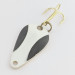 Vintage   Acme K.O. Wobbler, 1/8oz white/black/gold fishing spoon #24191