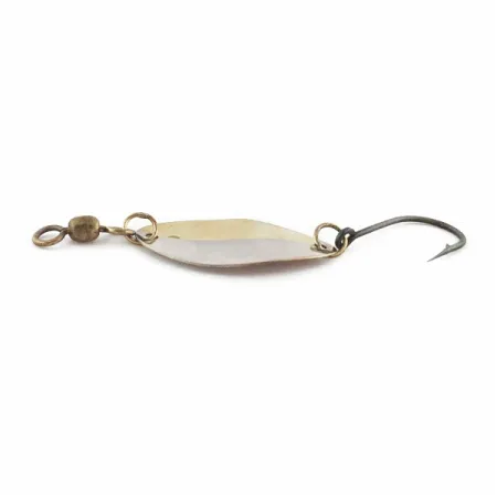 Vintage Otto's ACE BAITS, 3/32oz nickel/brass fishing spoon #24193