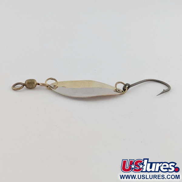 Vintage   Otto's ACE BAITS, 3/32oz nickel/brass fishing spoon #24193