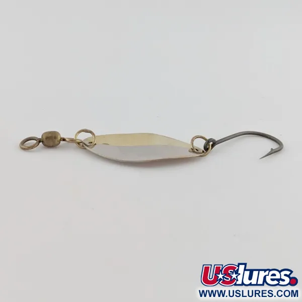 Vintage   Otto's ACE BAITS, 3/32oz nickel/brass fishing spoon #24193