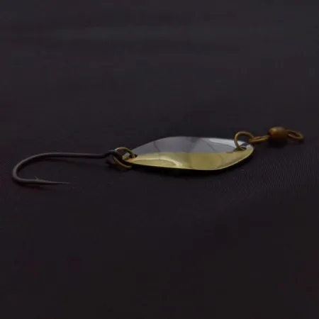 Vintage Otto's ACE BAITS, 3/32oz nickel/brass fishing spoon #24193