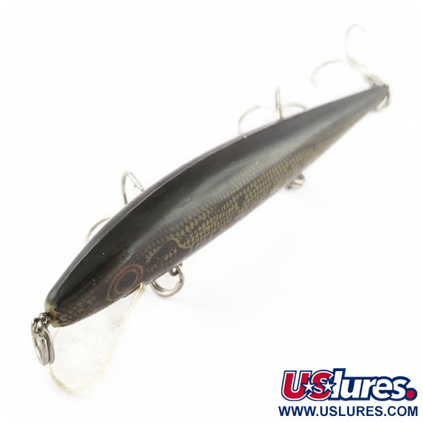 Vintage   Rebel Floater F12, 1/3oz Naturalized Baby Bass fishing lure #24194
