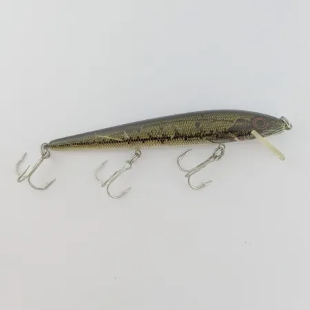 Vintage Rebel Floater F12, 1/3oz Naturalized Baby Bass fishing lure #24194
