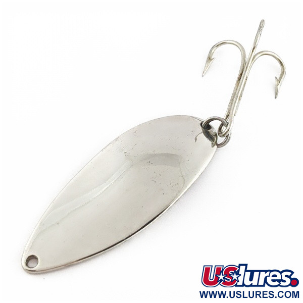 Vintage  Seneca Little Cleo (Hula Girl), 3/4oz nickel fishing spoon #24197