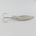 Vintage  Seneca Little Cleo (Hula Girl), 3/4oz nickel/blue fishing spoon #24198