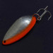Vintage  Eppinger Dardevle Devle Dog  5400 Detroit (1980 s), 1/2oz Nickel/Orange UV fishing spoon #24200