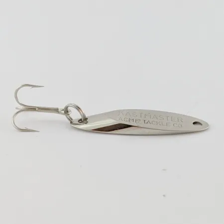 Vintage Acme Kastmaster, 1/8oz Nickel fishing spoon #24201