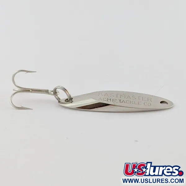 Vintage  Acme Kastmaster, 1/8oz Nickel fishing spoon #24201