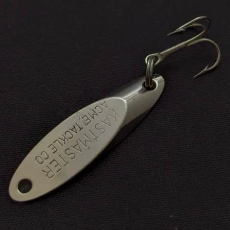 Vintage Acme Kastmaster, 1/8oz Nickel fishing spoon #24201