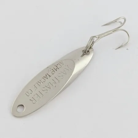 Vintage Acme Kastmaster, 1/8oz Nickel fishing spoon #24201