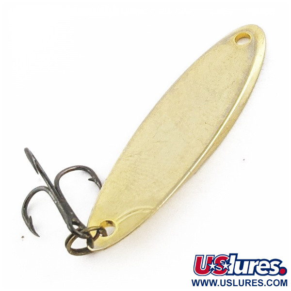 Vintage  Acme Kastmaster, 1/4oz gold fishing spoon #24202