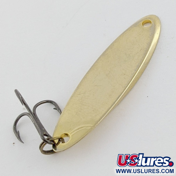 Vintage  Acme Kastmaster, 1/4oz gold fishing spoon #24202