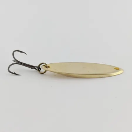 Vintage Acme Kastmaster, 1/4oz gold fishing spoon #24202