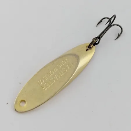 Vintage Acme Kastmaster, 1/4oz gold fishing spoon #24202