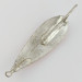 Vintage   Johnson Silver Minnow Weedless, 1/3oz silver/copper fishing spoon #24203
