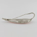 Vintage   Johnson Silver Minnow Weedless, 1/3oz silver/copper fishing spoon #24203