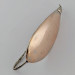 Vintage   Johnson Silver Minnow Weedless, 1/3oz silver/copper fishing spoon #24203