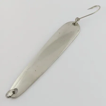 Vintage Hicks Tackle, 1/2oz Nickel fishing spoon #24204