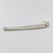 Vintage   Hicks Tackle, 1/2oz Nickel fishing spoon #24204