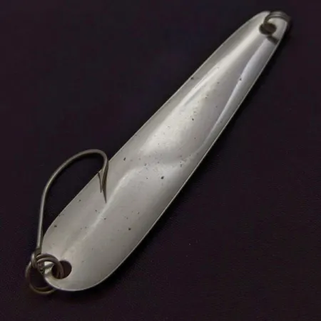 Vintage Hicks Tackle, 1/2oz Nickel fishing spoon #24204