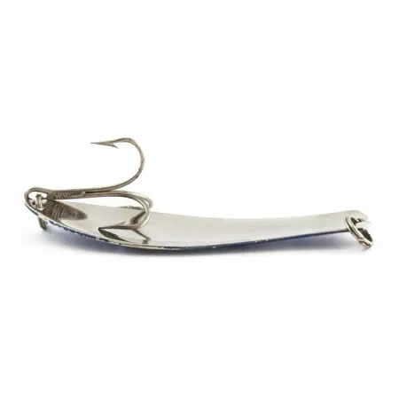 Vintage Prescott Spinner Little Doctor 275, 3/4oz Light Blue / Nickel / Blue fishing spoon #24207