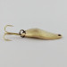 Vintage  Luhr Jensen Lil' Kroc (Krocodile Stubby), 3/16oz brass fishing spoon #24208