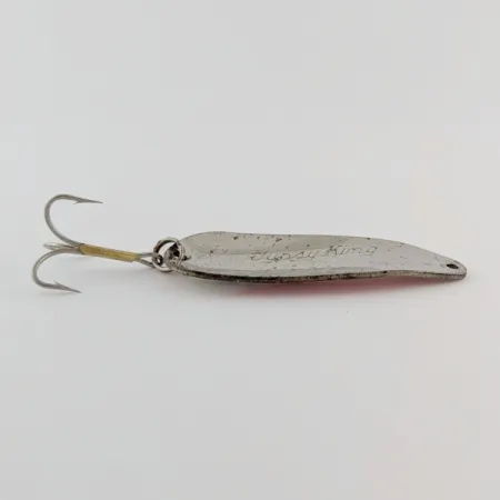 Vintage Weber Gypsy King 0, 2/5oz nickel fishing spoon #24209