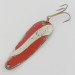 Vintage  Weber Gypsy King 0, 2/5oz nickel fishing spoon #24209
