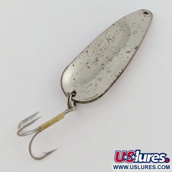 Vintage  Weber Gypsy King 0, 2/5oz nickel fishing spoon #24209