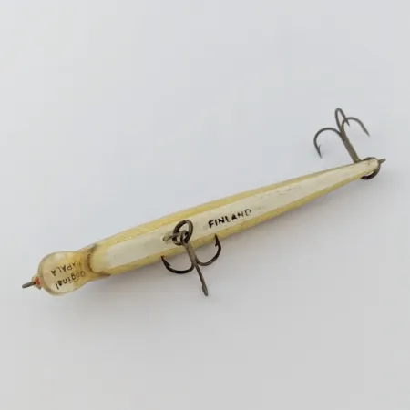 Vintage Rapala Original Floater F9 (Finland) 1950s, 1/8oz S (Silver) fishing lure #24214