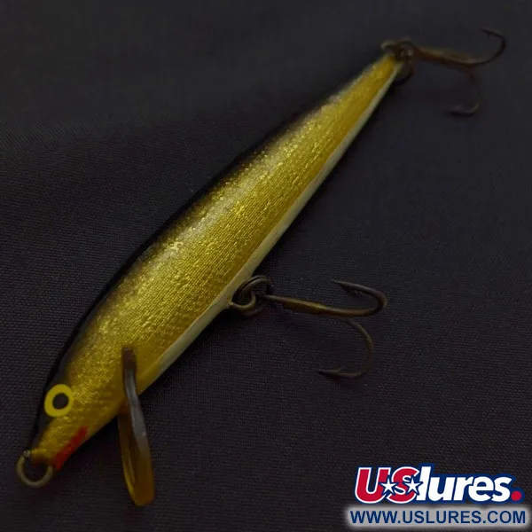 Vintage   Rapala Original Floater F9 (Finland) 1950s, 1/8oz S (Silver) fishing lure #24214