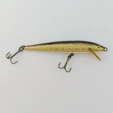 Vintage Rapala Original Floater F9 (Finland) 1950s, 1/8oz S (Silver) fishing lure #24214