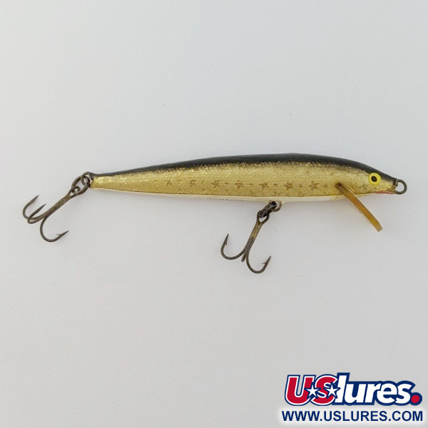 Vintage   Rapala Original Floater F9 (Finland) 1950s, 1/8oz S (Silver) fishing lure #24214