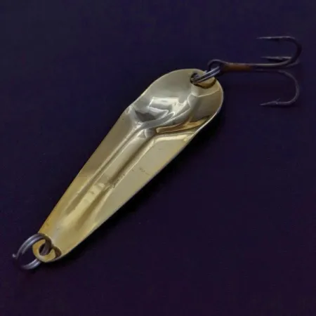 Vintage James Aitken Haver, 2/5oz gold fishing spoon #24215