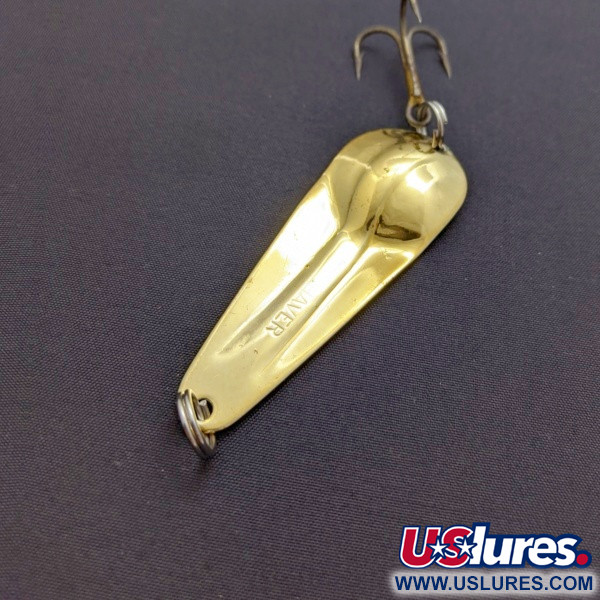 Vintage   James Aitken Haver, 2/5oz gold fishing spoon #24215