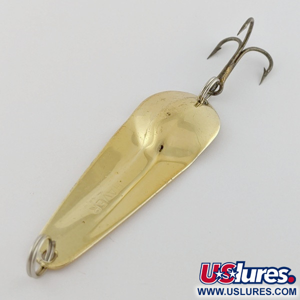 Vintage   James Aitken Haver, 2/5oz gold fishing spoon #24215