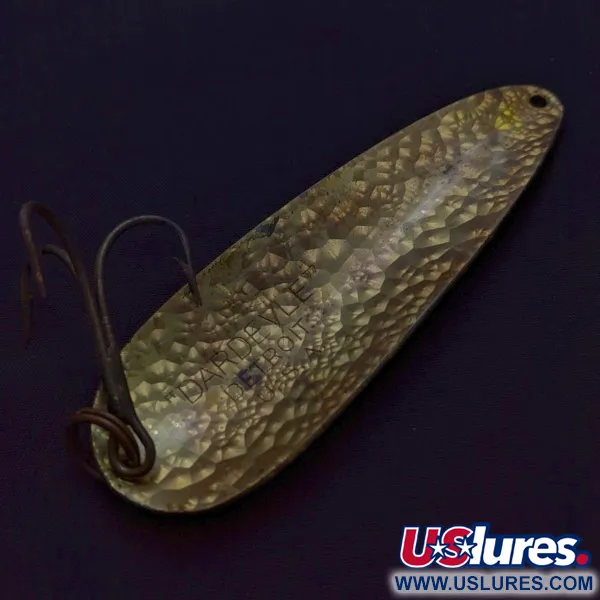 Vintage  Eppinger Dardevle Crystal, 1oz Crystal  fishing spoon #24216