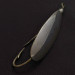 Vintage   Johnson Silver Minnow Weedless, 1/3oz nickel fishing spoon #24217