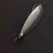 Vintage   Johnson Silver Minnow Weedless, 1/3oz nickel fishing spoon #24217