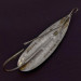 Vintage   Johnson Silver Minnow Weedless, 1/3oz nickel fishing spoon #24217